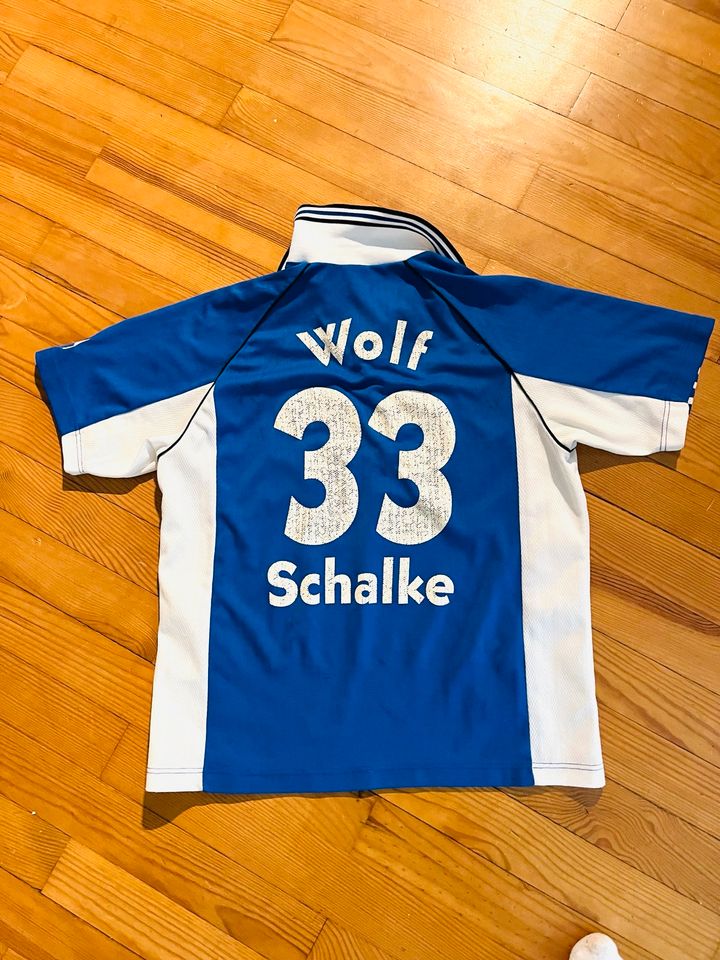 Schalke Trikot Veltins 98/99 S zum Tausch in Bous