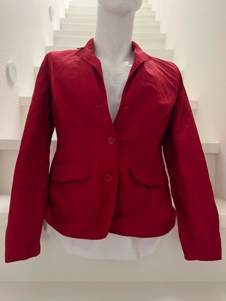 BONITA Blazer Gr. 38 rot Business Jacke edel matt glänzend in Stuttgart