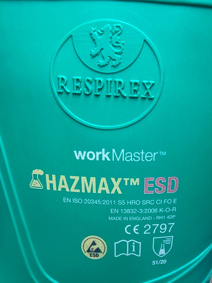 Respirex Hazmax ESD Sicherheitsgummistiefel Unisex in Freiberg