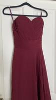 Abendkleid Ballkleid Weinrot mit Schnürung 34/36 Hessen - Modautal Vorschau