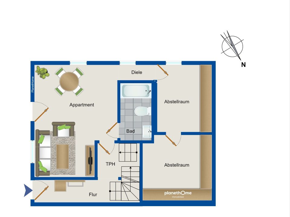 Modernisiertes, großzügiges Einfamilienhaus mit Einliegerwohnung unter Denkmalschutz in Stimpfach in Stimpfach