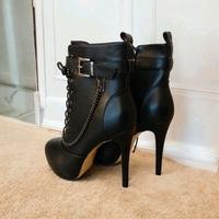 High Heels Stiefeletten schwarz Größe 44 Berlin - Biesdorf Vorschau