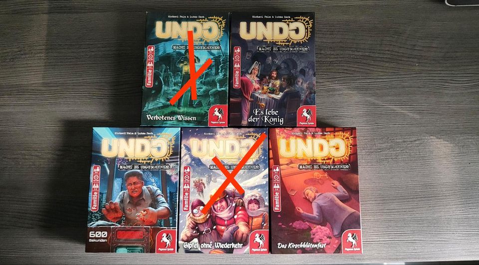 UNDO macht es ungeschehen Spiel in Duisburg