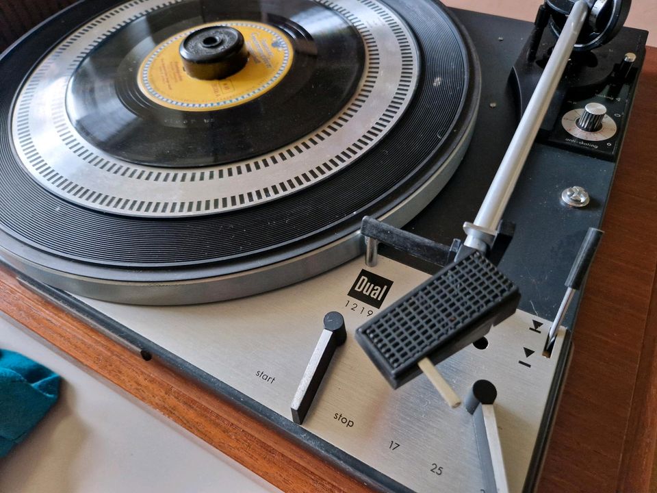 Plattenspieler Dual 1219 Uher de Luxe Magnetophon Vintage Retro in Velbert