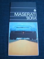 Maserati Bora Prospekt Brochure Reprint! Berlin - Neukölln Vorschau