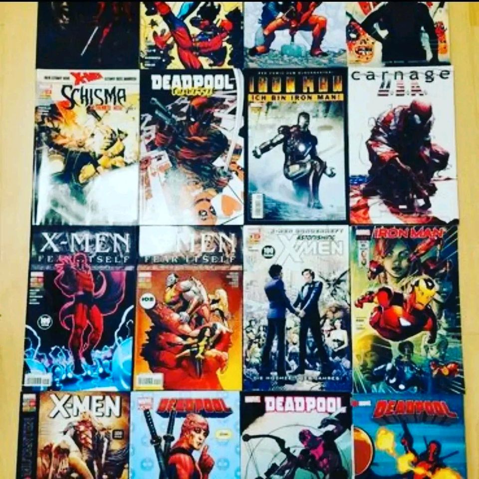 Marvel Comic Sammlung (komplett abzugeben) in Bad Hönningen