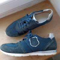 Gabor Sneaker Schnürschuh Gr 38,5 navy Mesh luftigblau Niedersachsen - Braunschweig Vorschau