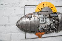 Metallbild 3D, Fisch, Wandkunst aus Stahl, Steampunk Neustadt - Hohentor Vorschau