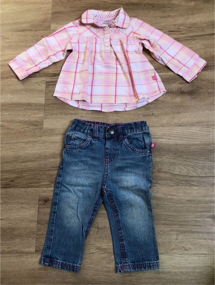 Kleiderpaket Mädchen Gr. 80 - süße Bluse, Jeans, Hosen in Pasewalk