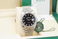 Rolex Datejust 41 126334 Schwarz Diamanten Full-Set 2019 DE Hamburg-Nord - Hamburg Winterhude Vorschau