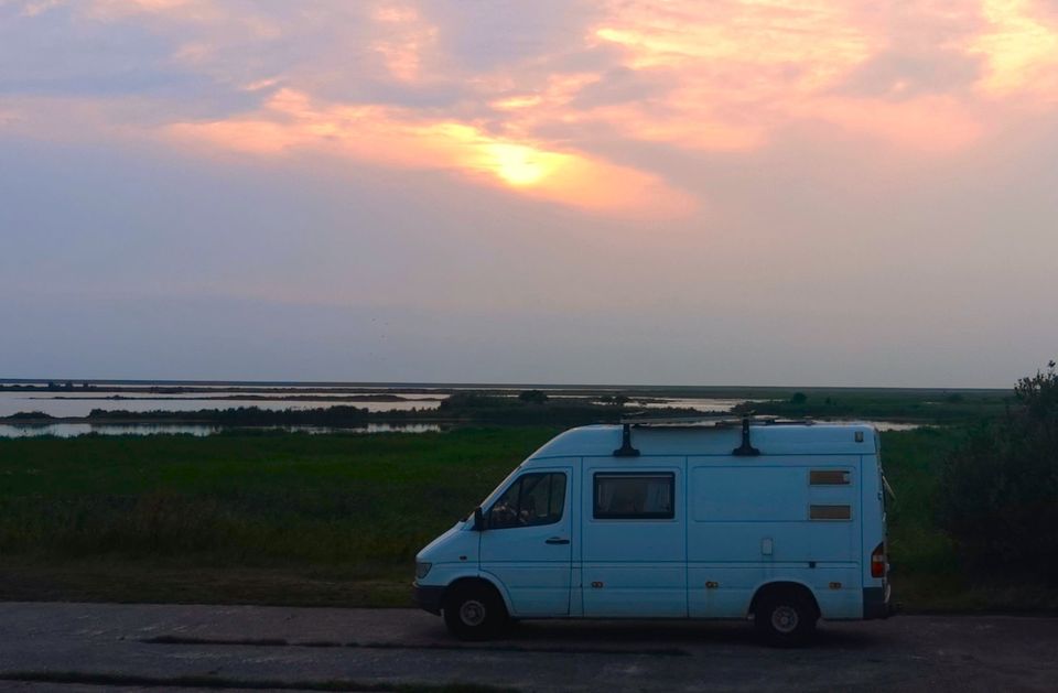 Mercedes Sprinter 212D Wohnmobil gebraucht Caravan Camper in Dresden