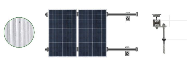 mini SolarKraftWERK mSKW2072975TSV mit Solis 2,0 kW & 7x Modul 425 Wp BLACK Frame in Dannenwalde (Gumtow)