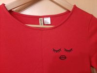 ❤ H&M Divided Kleid Gr.  S ❤ rot Shirt Kleid Baumwolle Bayern - Kümmersbruck Vorschau