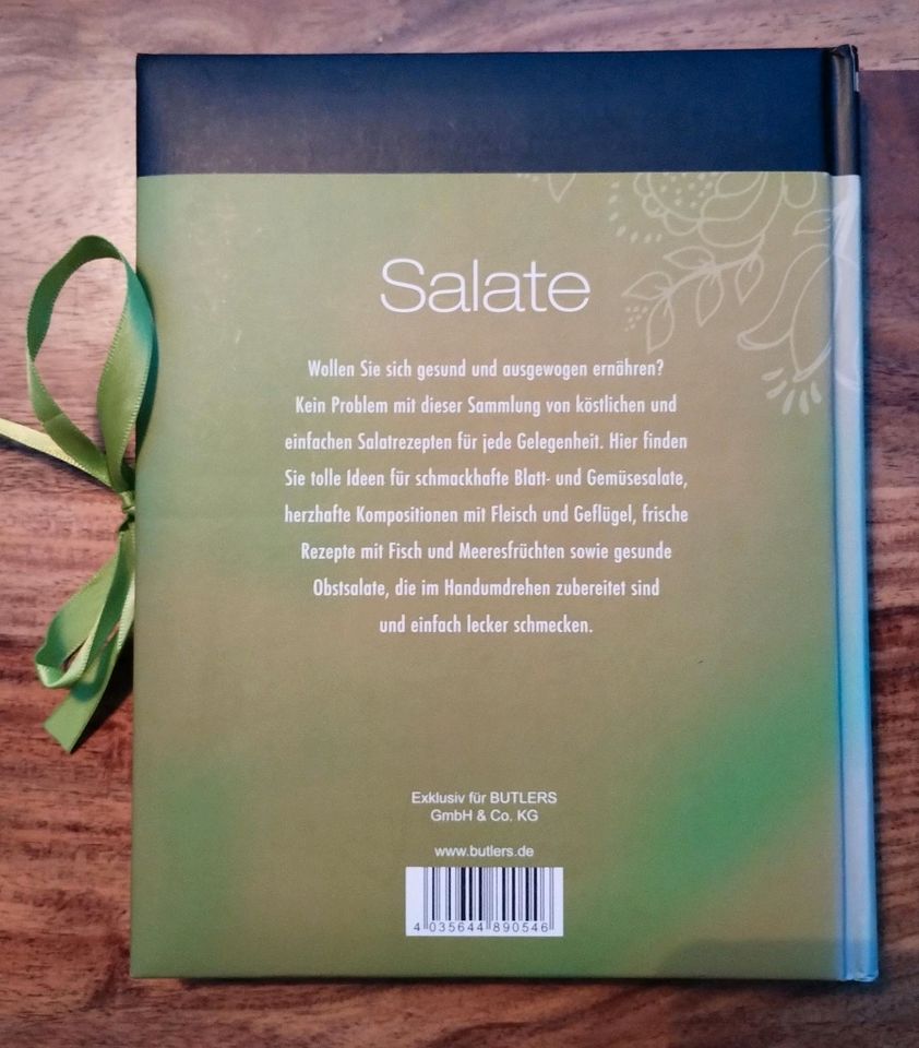 Buch "Salate" von Butlers Kochbuch in Ebergötzen