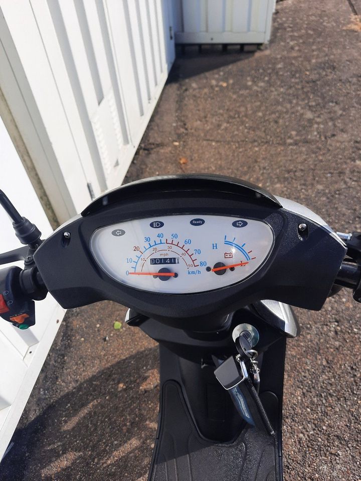 Elektro Roller E-Scooter City Star !!!FAST NEU!!! nur 141km in Sembach