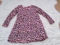 Kleid Leo Print Rosa Langarm Kleid 122 128 Berlin - Hohenschönhausen Vorschau