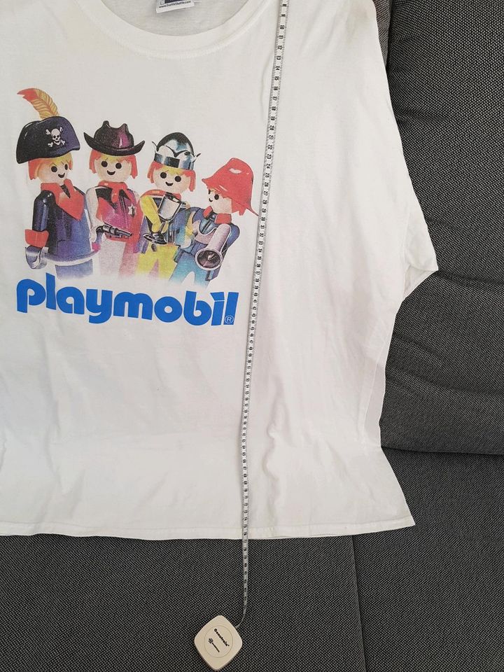 2* PLAYMOBIL® T-Shirt ➺ M grau XXL weiß ⭐ neu  Sammeln in Saarbrücken