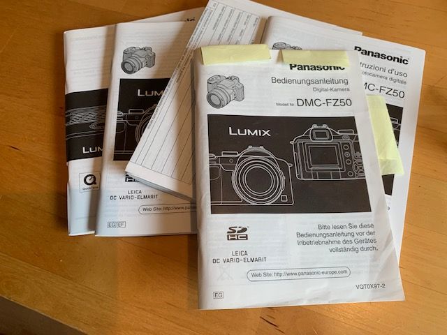 PANASONIC Lumix DMC-FZ50Digitalkamera in Düsseldorf