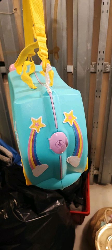 Koffer Trunki Kleinkind Reise Einhorn in Weil am Rhein