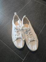 zu verschenken es Oliver Schuhe Stoff weiß Größe 40 Baden-Württemberg - Hilzingen Vorschau