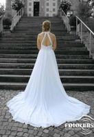 Hochzeitskleid, Brautkleid mit Schleppe, 36/38, Schleier Nordrhein-Westfalen - Lindlar Vorschau