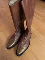 Stiefel,Andrea Montelpare Echt Leder Gr.37 Hessen - Bad Vilbel Vorschau