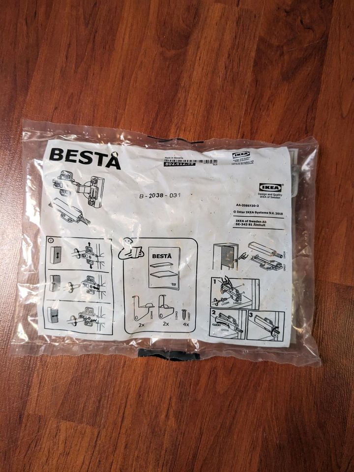 Ikea Besta Druckscharnier sanft schließend, 1 Packung, Neu & OVP in Groß-Zimmern