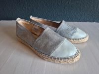 Espadrilles 39 Heine Silber Glitzer Boho Lack Retro Hippie Hamburg-Mitte - Hamburg Hamm Vorschau