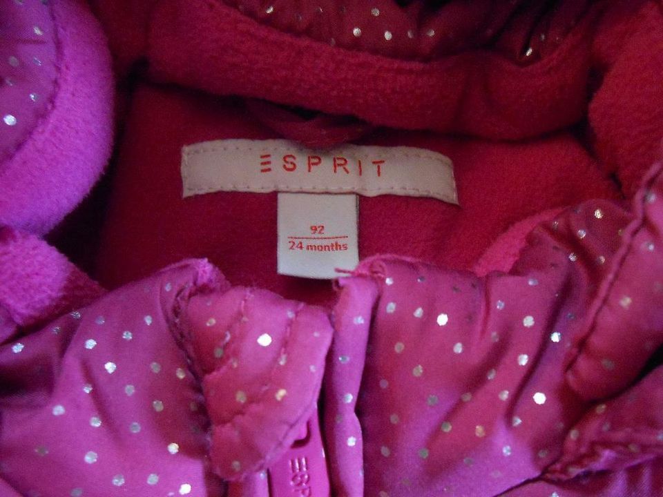 Esprit Winterjacke / Jacke Gr.92 in Rödinghausen