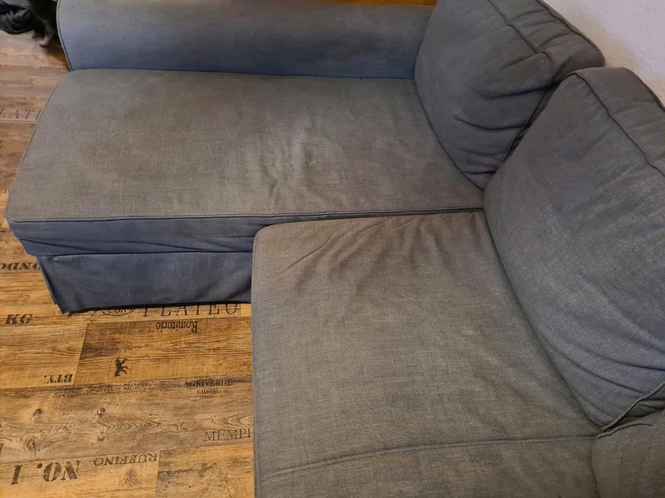 Ikea Sofa BACKABRO 3er-Bettsofa Maße: Breite: 248 cm Tiefe: 88cm in Stollberg