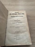 Altes Antikes Buch 1854 Stunden Christlicher Andacht Bibel? Sachsen-Anhalt - Braunsbedra Vorschau