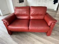 Leder Sofa in Rot Niedersachsen - Oldenburg Vorschau
