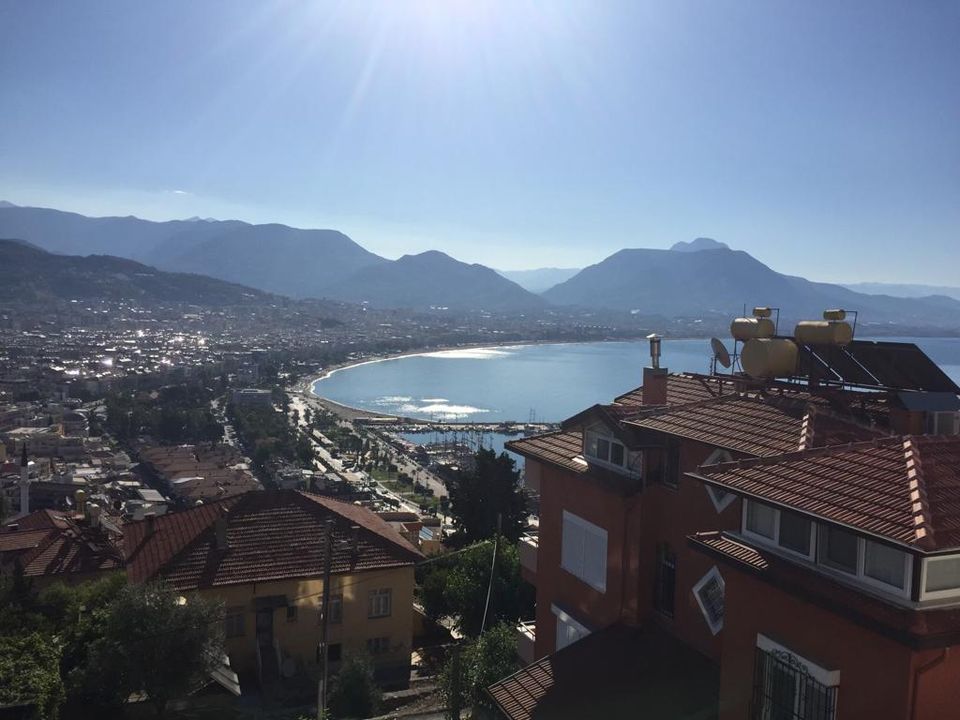 Einzigartige 3-ZİMMER-WOHNUNG  im Zentrum von Alanya, im Stadtteil Kale, mit Blick auf das Meer und die Burg in Koblenz