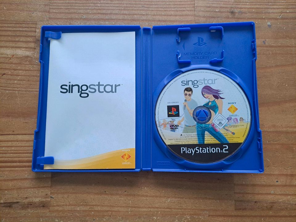 Playstation 2 Singstar Spiele mit 3 Mikrofonen in Nauort