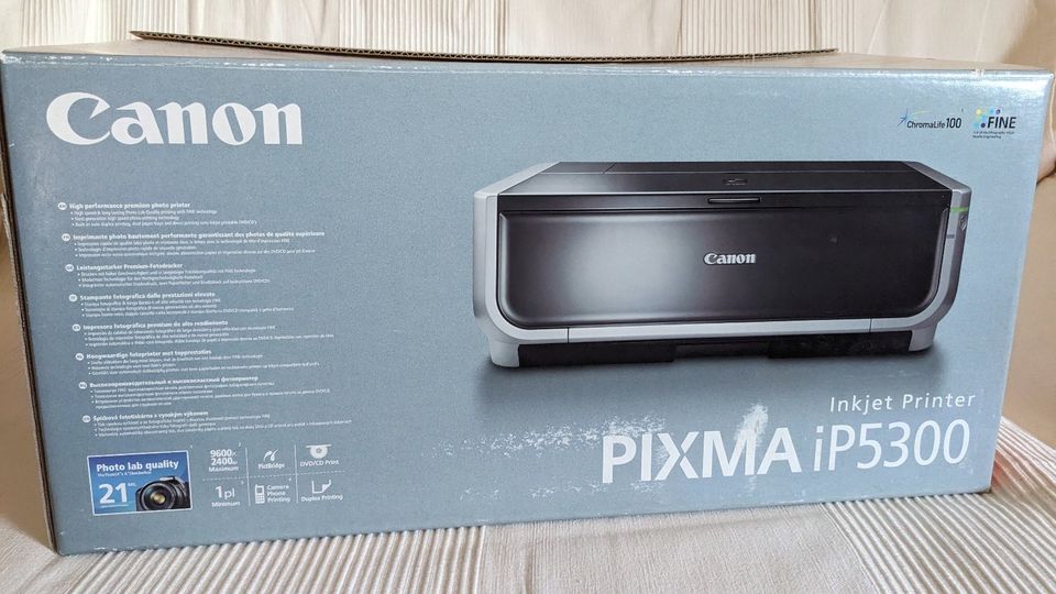 Canon PIXMA iP5300 Tintenstrahl Drucker USB in Nünchritz