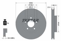 92303405 Textar Ford Focus 4 Bremsscheiben vorne JX611125AEA Nordrhein-Westfalen - Spenge Vorschau