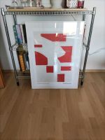 Kunstdruck, abstrakt, rot, modern, mit Rahmen 80x60 cm Baden-Württemberg - Ludwigsburg Vorschau