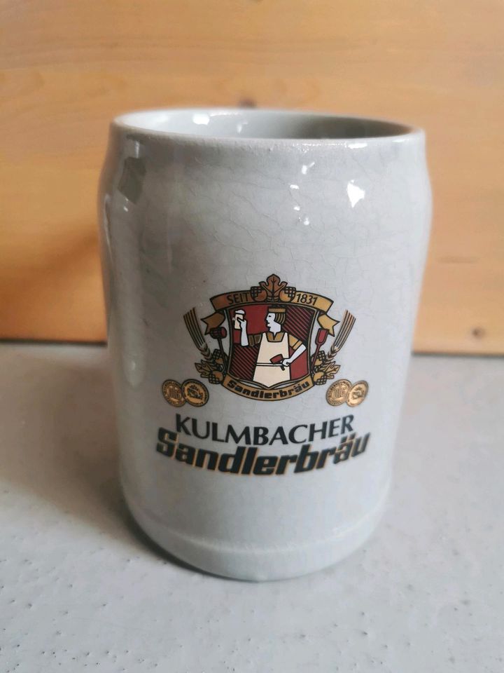 Bierkrüge Wächtersbacher Schlossbräu, Licher, Kulmbacher in Wächtersbach