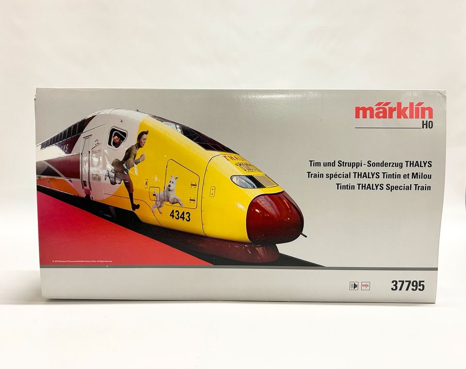 Märklin 37795 Mfx-Digital + Sound, Tim und Struppi Thalys, H0,OVP in Singen