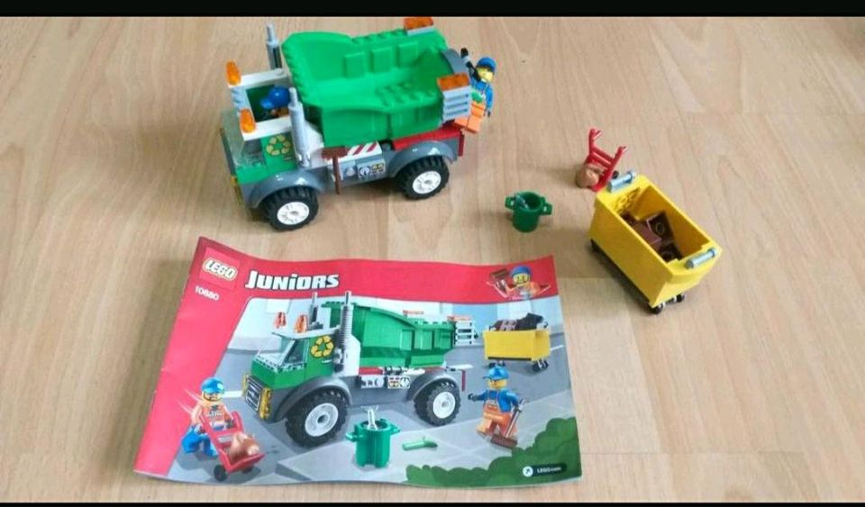 Lego Juniors 10680, Müllabfuhr, Auto, LKW,  Anleitung in Dorsten