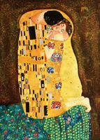 Gustav Klimt - Der Kuss i98946 80x110cm Ölbild handgemalt Berlin - Treptow Vorschau