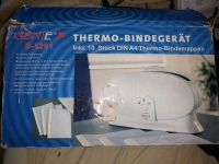 Thermo Bindegerät inklusive 10 Stück Thermo Bindemappen neuwertig Nordrhein-Westfalen - Hennef (Sieg) Vorschau