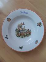 DDR-Kinderteller Märchenmotiv, Zwerg, Igel, 1950er Jahre! Thüringen - Jena Vorschau