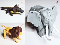 Transformer Beast Wars Iguanus Ironhide Elefant Prowl Löwe Bayern - Veitsbronn Vorschau