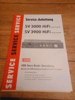 SERVICEANLEITUNG RFT DDR VERSTÄRKER SV3000 SV3900 Sachsen - Riesa Vorschau
