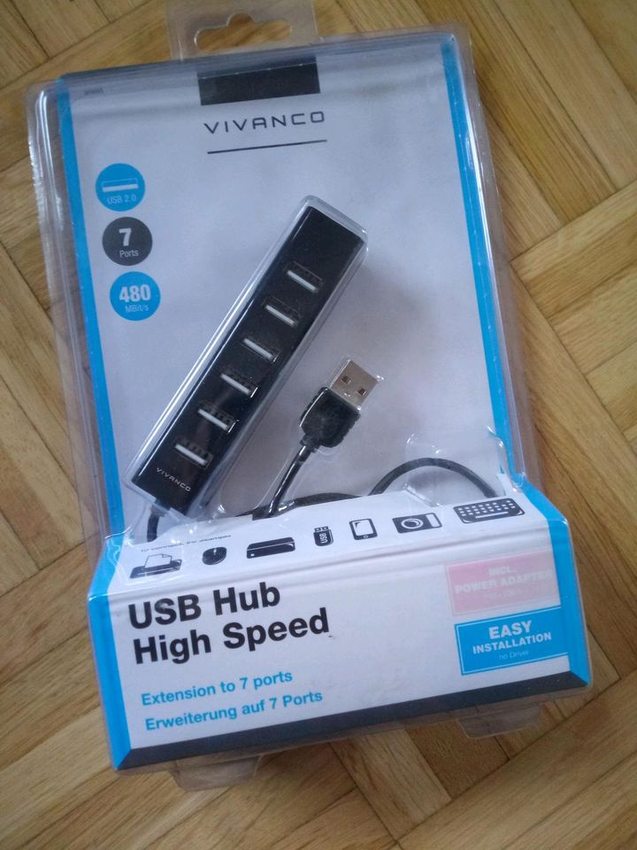 VIVANCO 7Port USB2 HUB in Dortmund