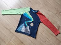 FRUGI Longsleeve Gr. 104-110 - Berge - bunt - 100% Bio-Baumwolle Baden-Württemberg - Müllheim Vorschau