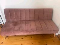 Samt Sofa (umklappbar) Friedrichshain-Kreuzberg - Kreuzberg Vorschau