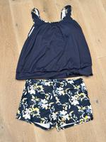 Neuer Badeanzug Tankini Gr.50 (1XL) Blau Blumen Niedersachsen - Sickte Vorschau