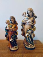2 x Heiligenfigur, Madonna mit Jesukind, Holzfigur geschnitzt!!! Nordrhein-Westfalen - Wilnsdorf Vorschau